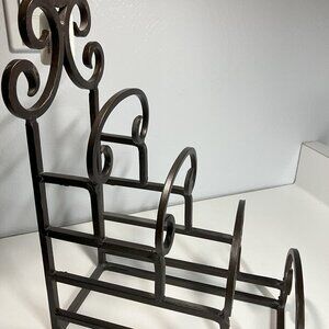 Iron Four Plate/Platter or Tray Display Stand